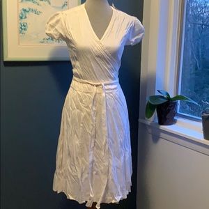 Calypso 100% Silk wrap multi way dress XS